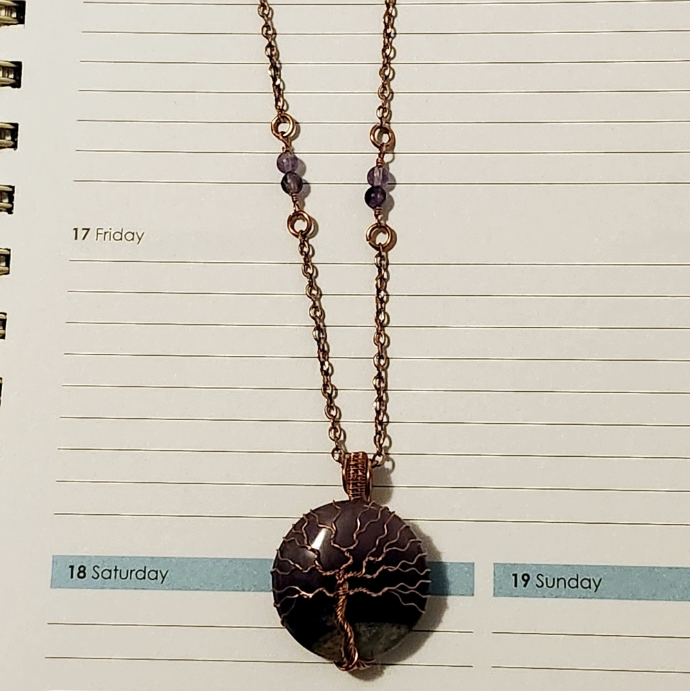 Handcrafted Tree of Life Pendant Necklace